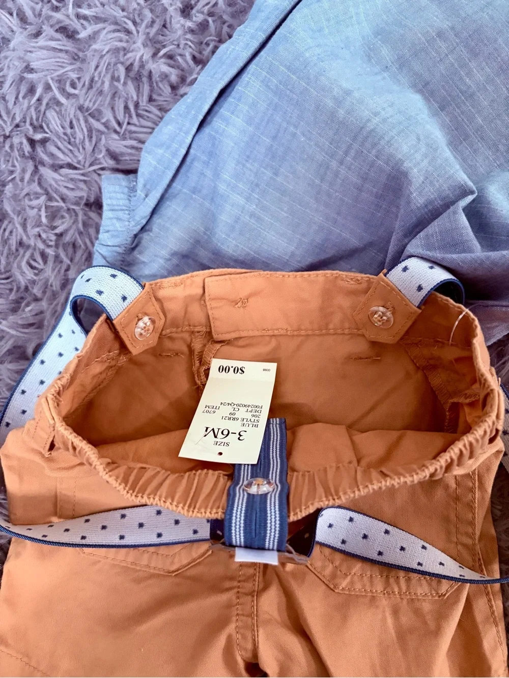 NWT Cat & Jack summer outfits size 3-6 mo baby boy (2 sets)
